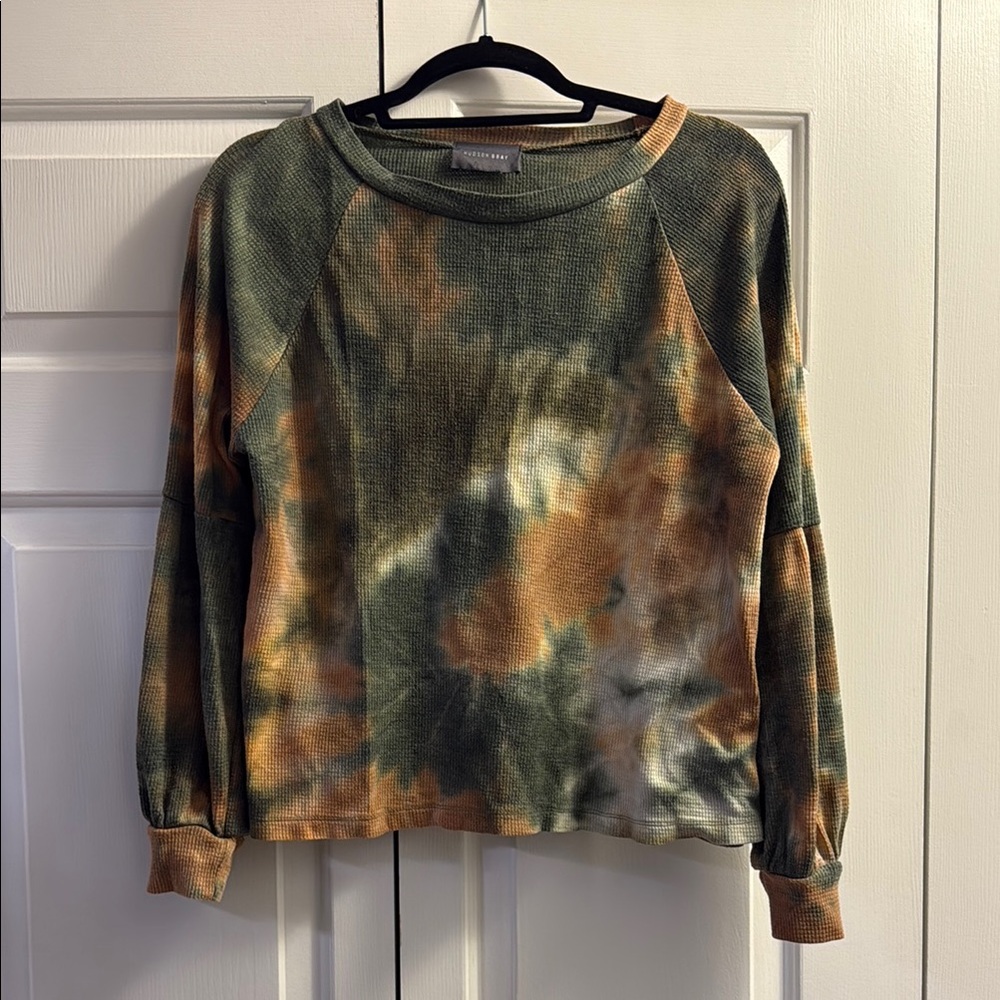 Tie-Dye Long Sleeve Shirt